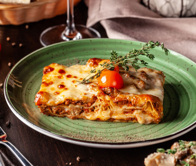 Уметност на италијанската кујна, со беспрекорно изобилство на вкусови.